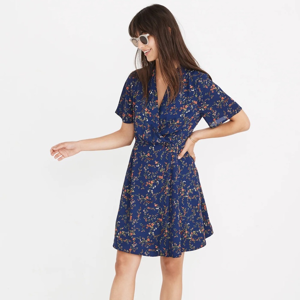 Madewell Floral Dress